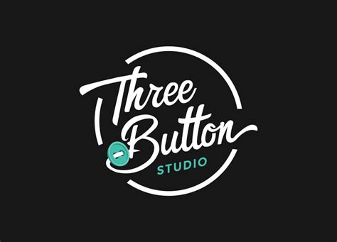 button studio logo design  gem design graphic design