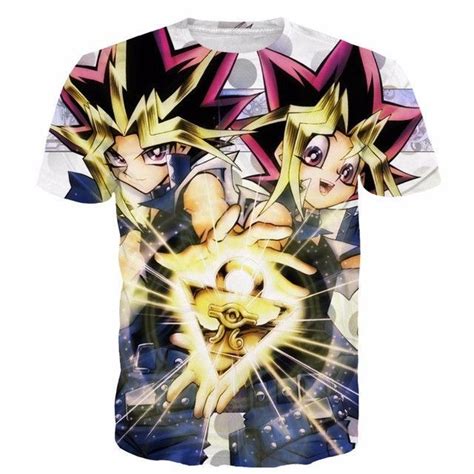Yu Gi Oh Pyramid 3d Short Sleeve Anime T Shirt Anime