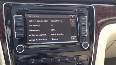 zoek auto met vw radio rns  update