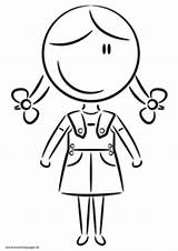 Summer Colouring Pages Girl Boy Building sketch template