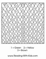 Squares Colouring Pooh Winnie Letter Incredibly Circular sketch template