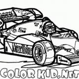 Malvorlagen Fórmula Formel Rennwagen Ancienne Formule Coche Meados Corridas Dos Colorkid sketch template
