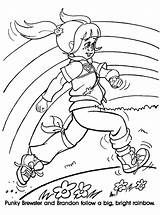 Punky Brewster Coloring Pages Girls Choose Board sketch template
