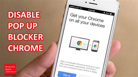 disable popup blocker  chrome  iphone user youtube