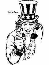 Coloring Pages July 4th Uncle Sam Colouring Metal Heavy Color Special Fourth Printable Print Kids Adults Printables Slipknot Nice Fish sketch template