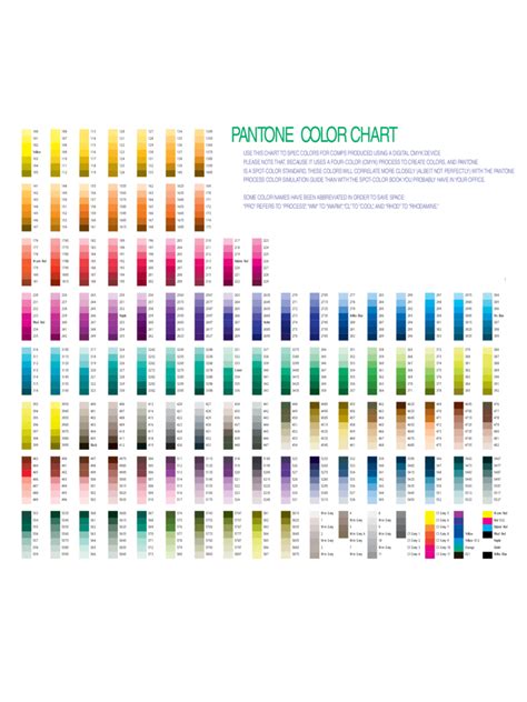 pantone color book   printable pantone color charts word  painting bathroom