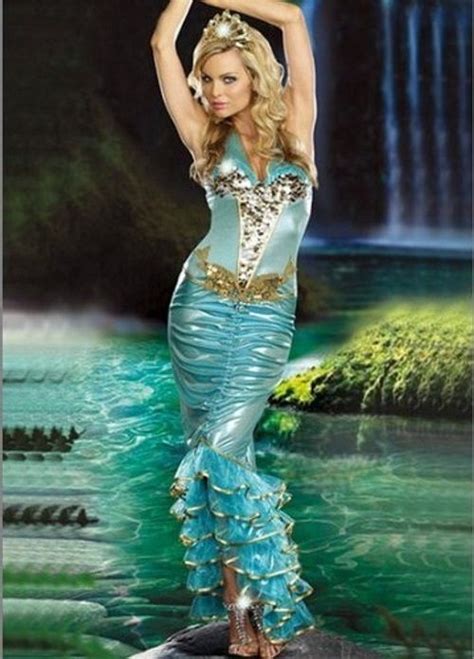 ladies ariel little mermaid fancy dress costume fancy