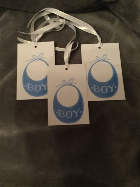 gift tags large set   baby boy etsy