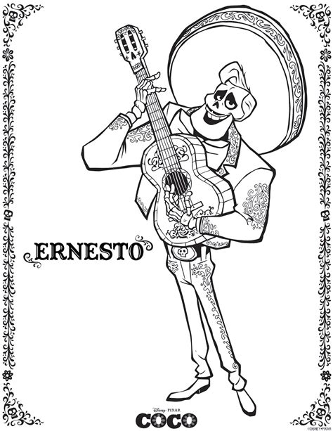 updated  coco coloring pages