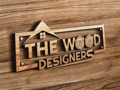 wood designer logo design  noman ahmed abbasi  dribbble