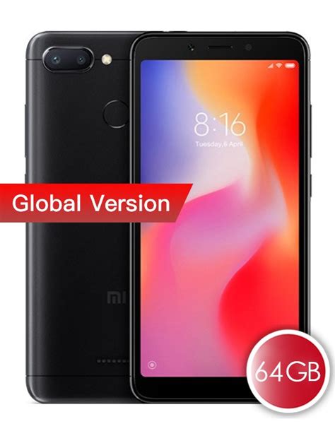 xiaomi redmi  gb ram gb rom official global version smartphone black