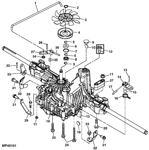 deere riding lawn mower       reverse    replace  belt