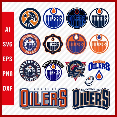 edmonton oilers logo svg oilers svg cut files png logo inspire uplift