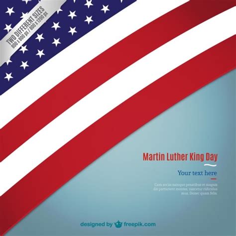 premium vector martin luther king flag background