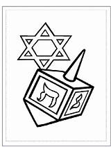 Coloring Hanukkah Pages Dreidel David Star Print Clipart Preschool Cliparts Florida Flag State Holiday Library Designs Jayhawk Happy Colouring Kids sketch template