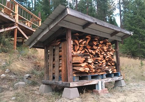 ana white diy firewood storage shed diy projects