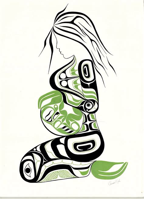 The Pregnant Frog Woman By Jamie Nole Native