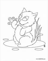 Coloring Butterfly Pages Kitten Wacky Wednesday Color Coloringbay Cat Playing Getdrawings Getcolorings Coloriage sketch template