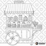 Gourmandises Adulte Broderie Croquis Creatif Kincaid Colorant Alimentaire Adultes sketch template