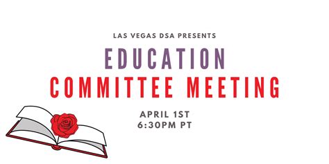 education committee meeting las vegas dsa