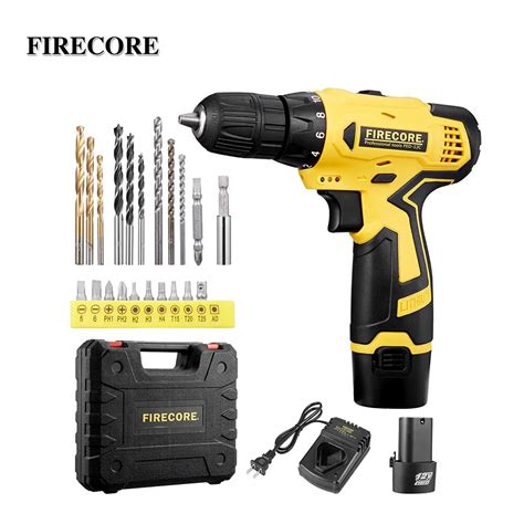 firecore fed   mini cordless drill electric screwdriver electric drill rechargeable