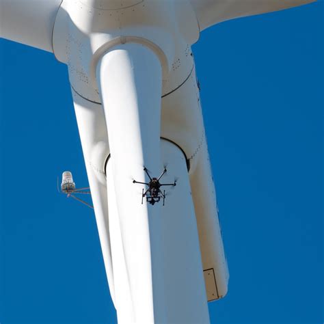 blade inspection wind turbine autonomous drone  blade coverage