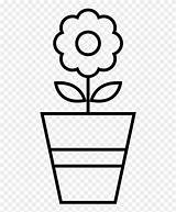 Vaso Para Flor Pot Flower Colorir Coloring Clipart Pinclipart Elegant Color Birijus sketch template