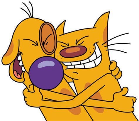 cat  dog  hugging    jcpag cartoon drawings