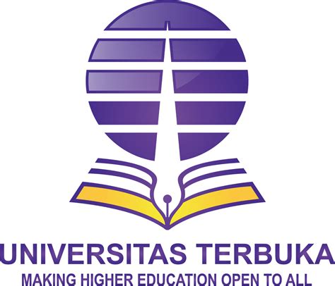 logo universitas terbuka  design