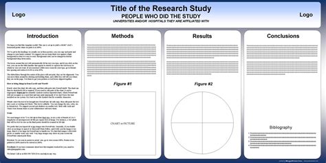 powerpoint scientific research poster templates templates