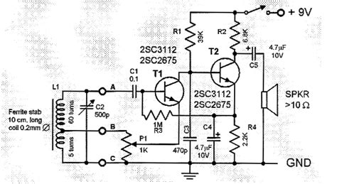 transistor  radio receiver circuit
