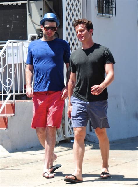 Jonathan Groff And Zachary Quinto Mustard Seed Lunch