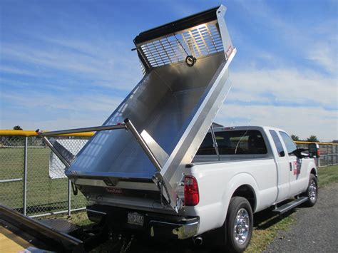 truckcraft tc   aluminum dump insert stoneham truck equipment  boston ma
