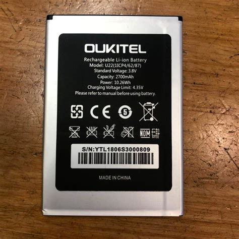 mobile phone battery oukitel  battery mah high capacit original battery oukitel