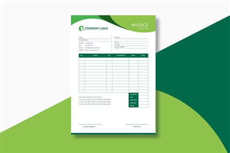 blank invoice templates excel word  quick invoices