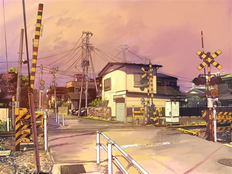 building car city fodo  humans scenic sky konachancom konachancom anime wallpapers
