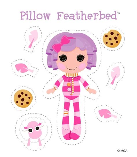 lalaloopsy pillow featherbed kawaii clipart cute clipart  birthday