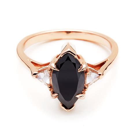 black diamond engagement rings the unconventional choice