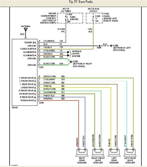 wiring diagram    ford   radio