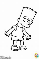 Bart Faciles Bonitos Siluetas Homero sketch template