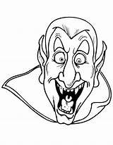 Coloring Scary Dracula Pages Coloring4free Printable Skull sketch template