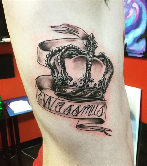55 Best King And Queen Crown Tattoo Designs And Meanings