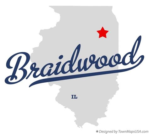 map  braidwood il illinois