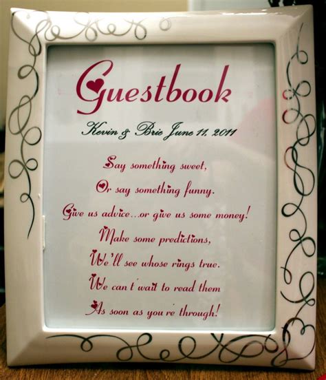 wedding guestbook sign poem wedding guest book sign guest book