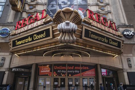 regal cinemas  temporarily close  theaters thursday including mgm