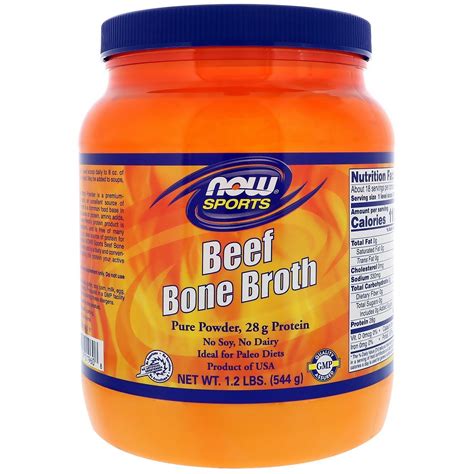foods beef bone broth  lbs    iherb