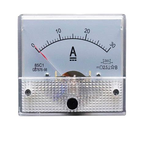 einbau messinstrument    dc messgeraet analog amperemeter ebay