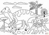 Coloring Maiasaura Pages Dot sketch template