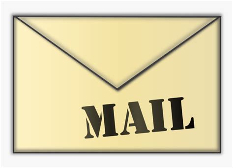 thumb image mail clipart hd png  transparent png image
