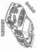 Coloring Pages Dale Busch Kyle Earnhardt Nascar Getcolorings Template sketch template